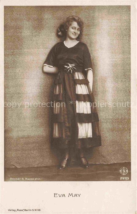 Foto Ross Nr. 257/3 Eva May