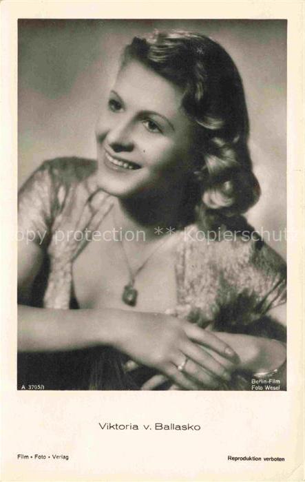 Foto Berlin-Film Nr. A 3705/1 Viktoria v. Ballasko