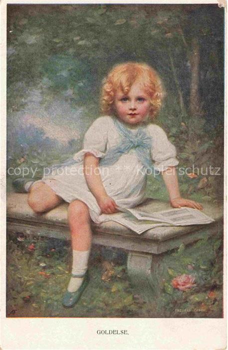 CABANE Edouard Kuenstlerkarte Goldelse M.Munk Wien Nr. 880