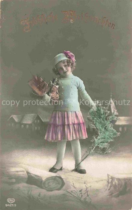 Foto EAS Nr. 9427/5 Weihnachten Kind Mädchen