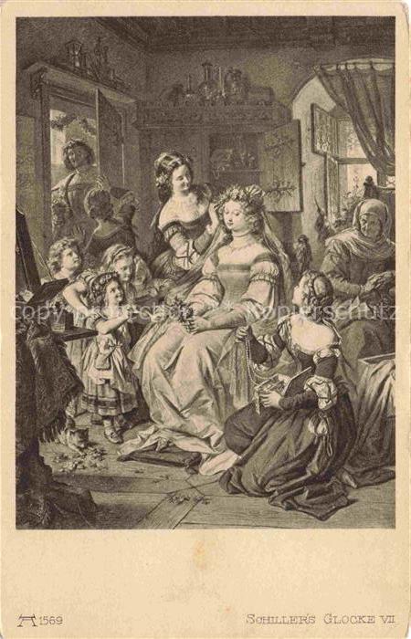 SCHILLER Friedrich Dichter Weimar Nr. A 1569 Schillerhaus Weimar Lieblich in der