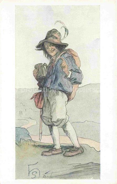 Schwaiger H. Kuenstlerkarte Tulak