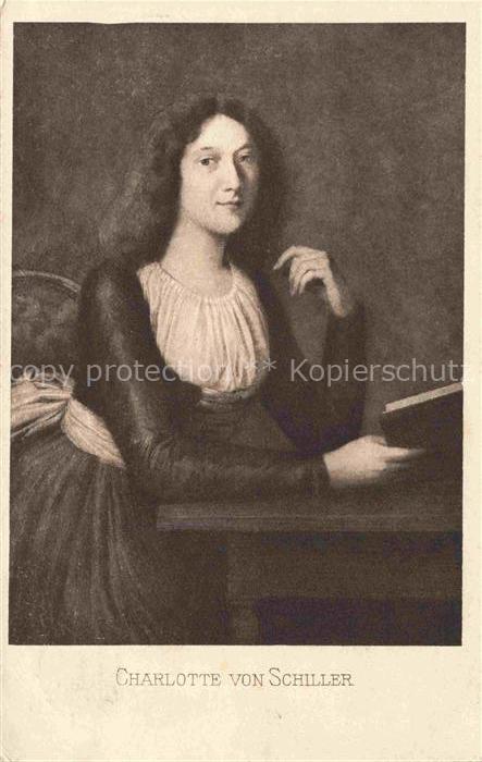 SCHILLER Friedrich Dichter Weimar Charlotte von