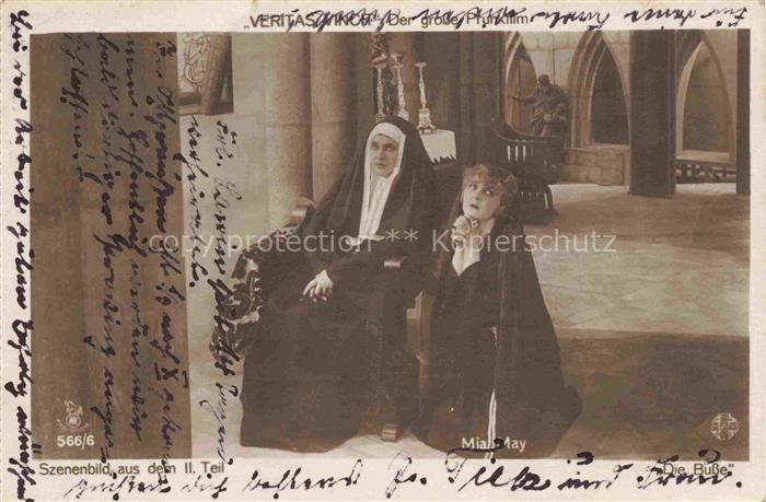 Foto Film-Sterne Nr. 566/6 Szenenbild 2 Teil Mia May Veritas Vincih