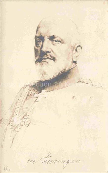 HEERINGEN Von General Militaria Deutschland  WK1 Nr 6308 Portraet
