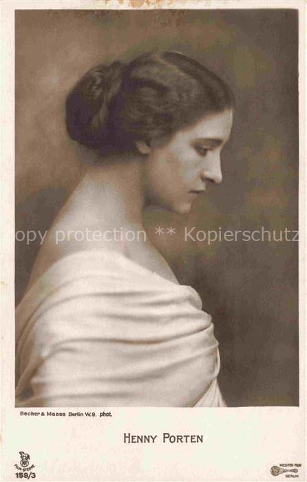 Foto RPH Nr. 159/3 Henny Porten
