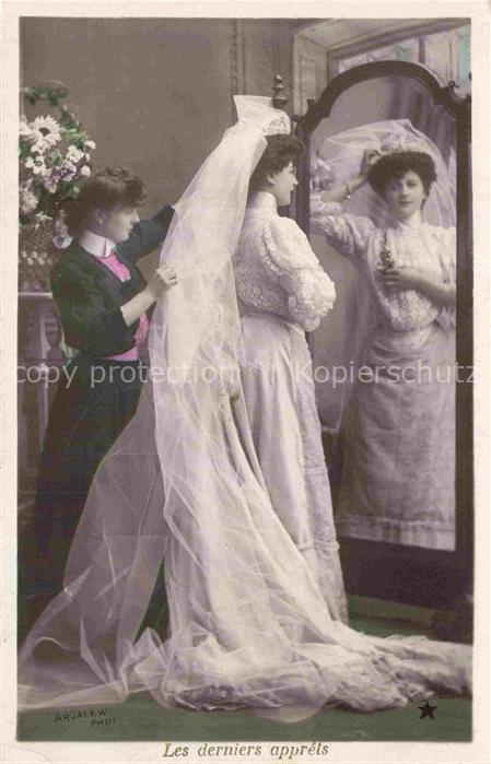 Foto ARJALEW Nr. 3022 Les derniers appreis Brautfrau