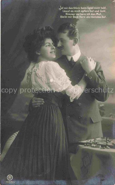 Foto RPH Nr. 1959/6 Frau Mann Schachbrett