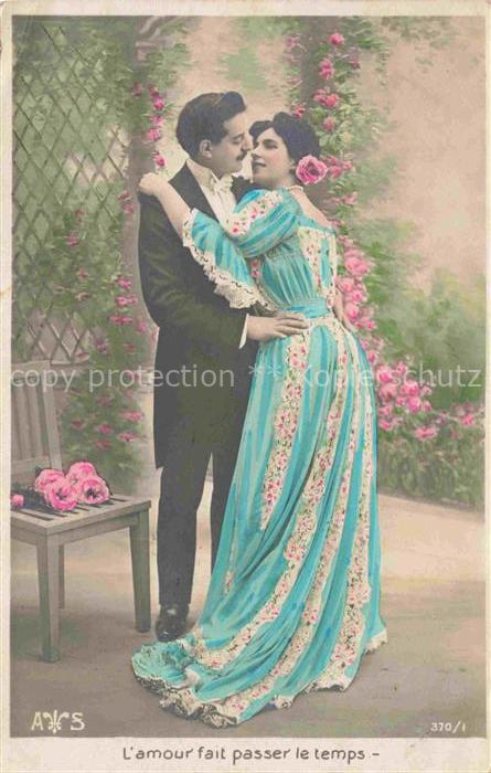 Foto AWS Nr. 370/1 amour passer temps Liebespaar