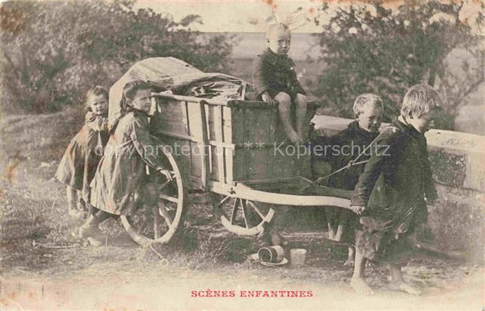 Kinder Child Enfants Scennes Enfantines Landwirtschaft