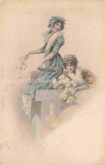 Verlag Vienne M.M. Nr. 240 Frauen Auto