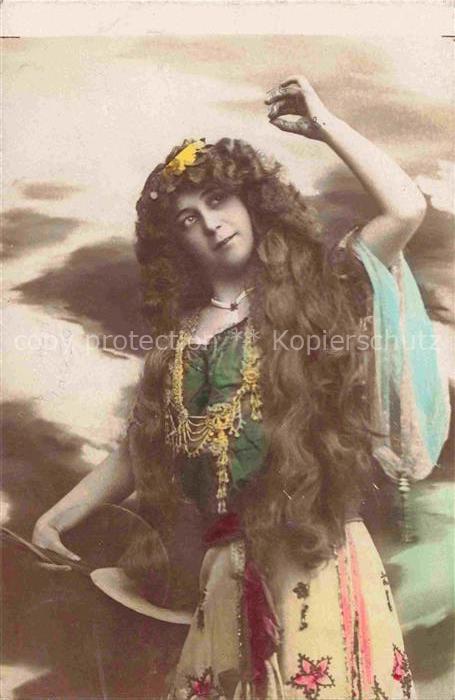 MIGNON Maedchen Goethe Mandoline