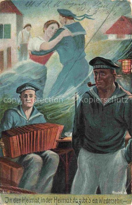 Handharmonika Accordion Accordeon Akkordeon Marine