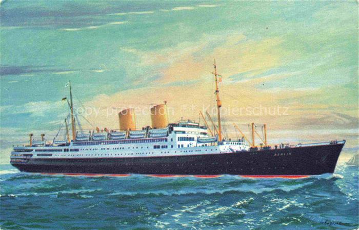 Dampfer Oceanliner Norddeutsche Lloyd Bremen MS Berlin