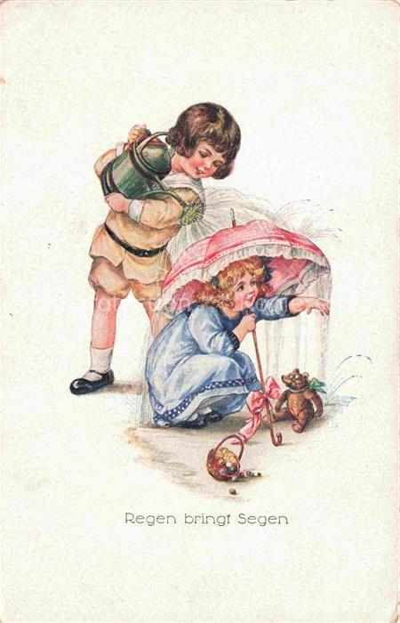 Teddybaer Teddy Teddy-bear Kinder Schirm