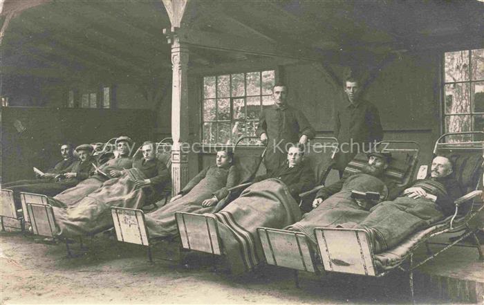 Militaria Lazarett Soldaten