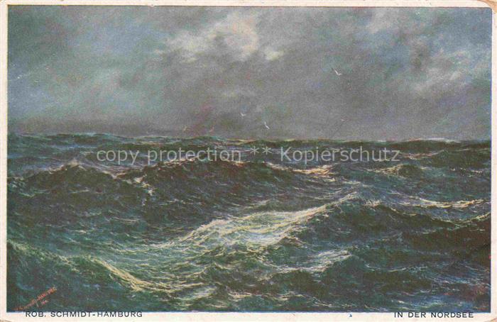 Verlag Primus Nr. 525 Rob.Schmidt Hamburg In der Nordsee