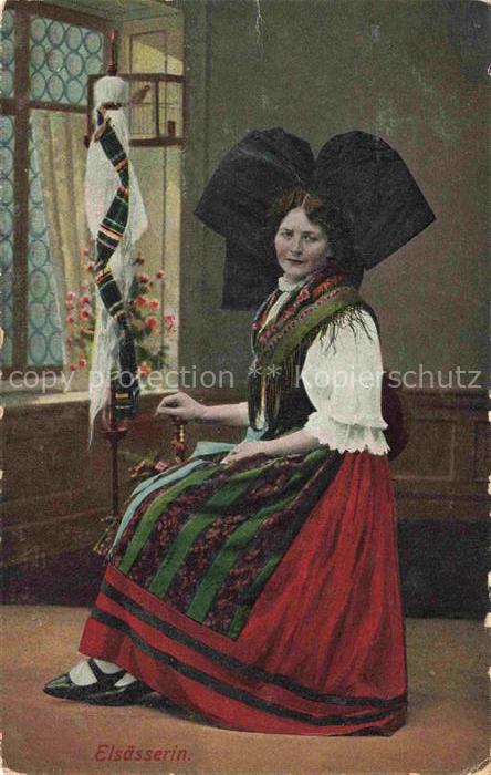 Trachten Alsace Elsaesserin