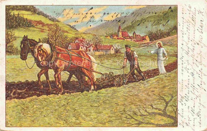 Jesus Christus Christentum Landwirtschaft Pferde