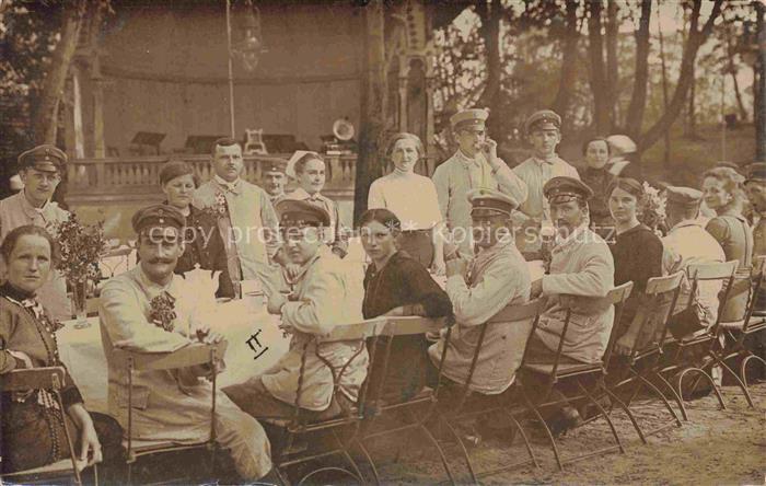 Lazarett  Military Hopital Militaire Ospedale Militare-- Soldaten Frauen Essen