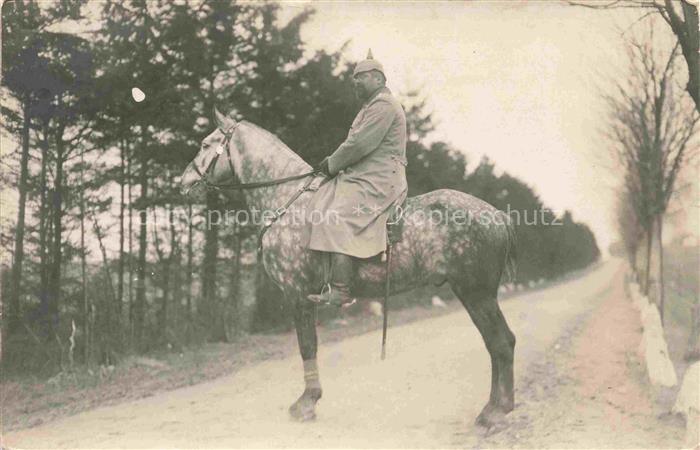 Kavallerie Jaeger zu Pferde WK1 Soldat