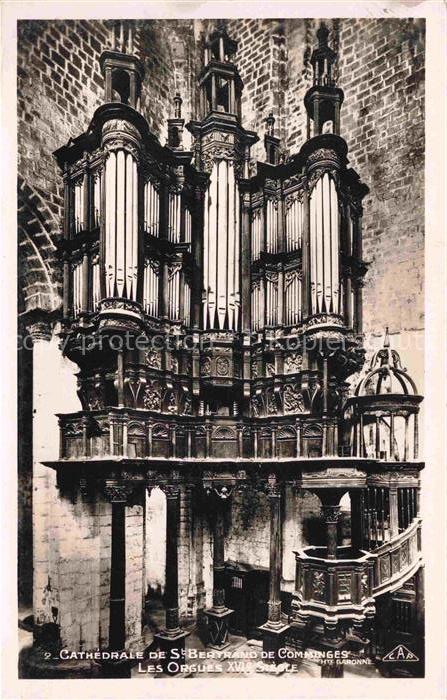 Orgel Kirchenorgel Organ Orgue Cathedrale de Bertrand Cominges
