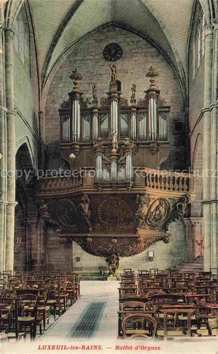 Orgel Kirchenorgel Organ Orgue Luxeuil les Bains