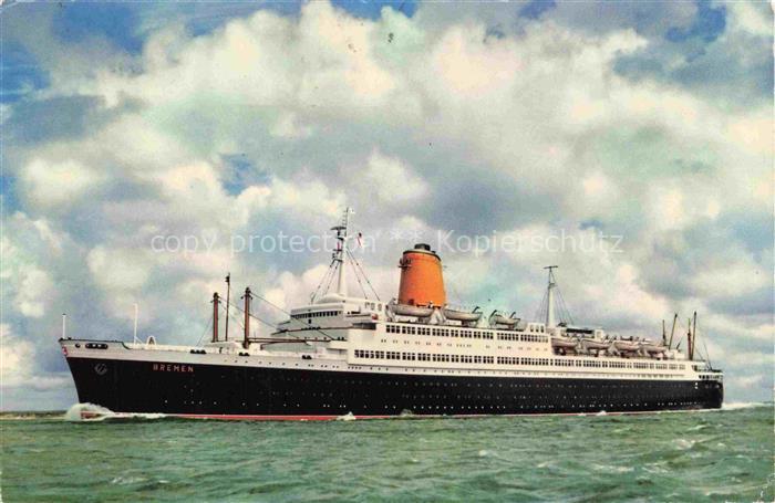 Dampfer Oceanliner T.S. Bremen 32335BRT