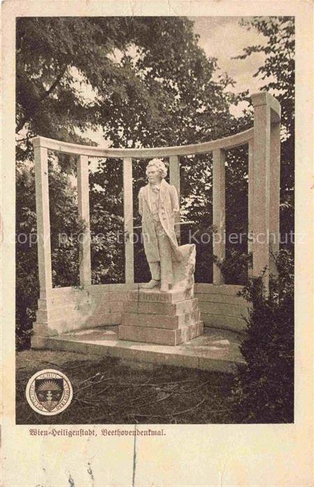 BEETHOVEN Ludwig van Komponist Denkmal Wien Heiligenpfad