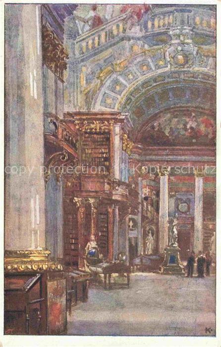 Bibliothek Library Wien National Prunksaal B.K.W.I. Nr. 762-6