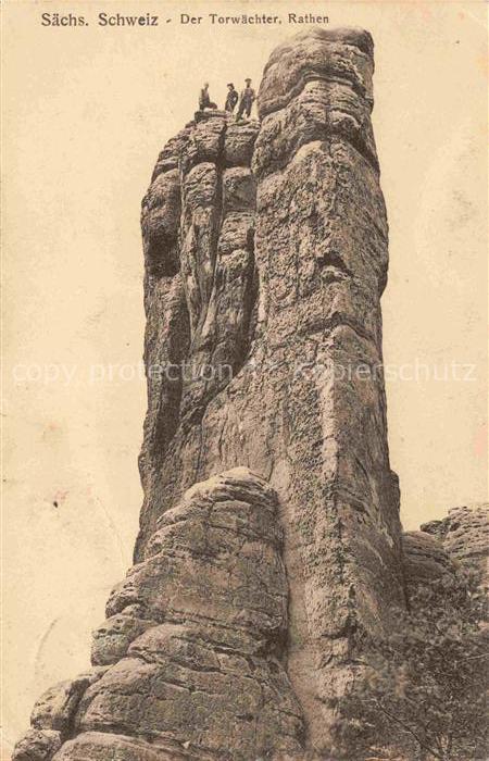 Klettern Bergsteigen Mountaineering Alpinisme Alpinismo-- Saechs. Schweiz Der To