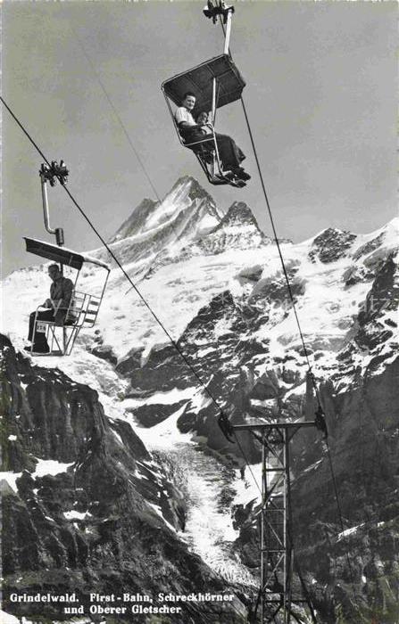 Sessellift Chairlift Telesiege Grindelwald