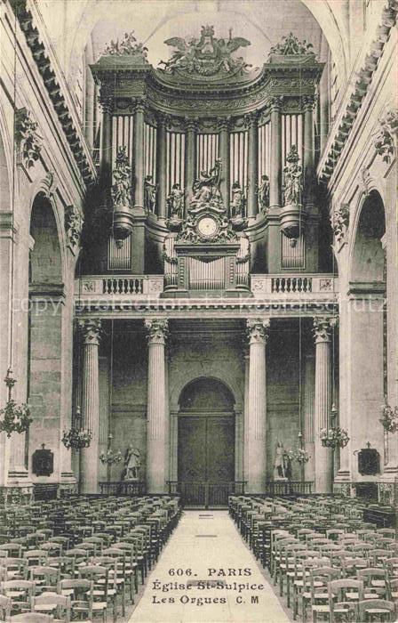 Orgel Kirchenorgel Organ Orgue Paris Eglise St. Sulpice