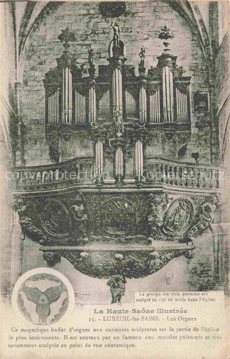 Orgel Kirchenorgel Organ Orgue Haute Saone illustree