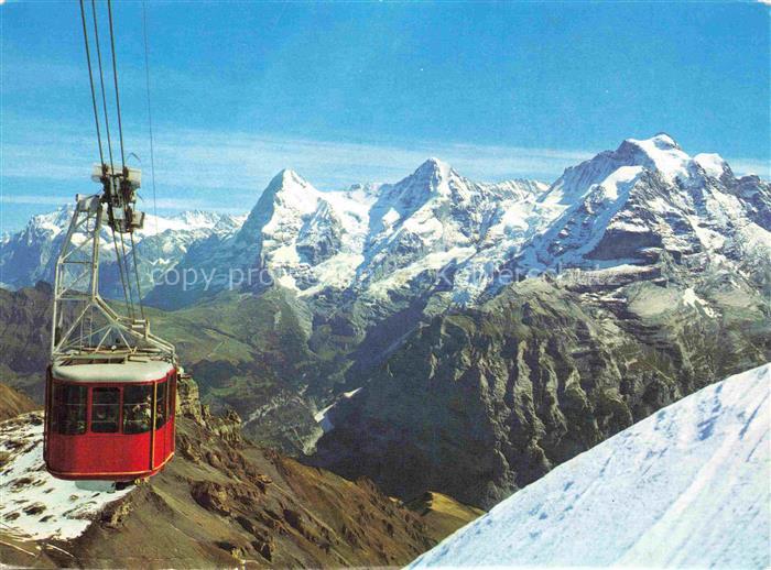 Seilbahn Cable-Car Telepherique Schilthornbahn Eiger Moench Jungfrau