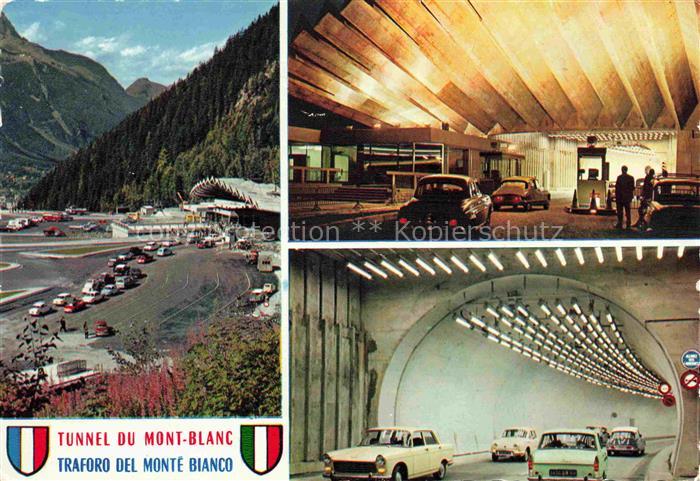 Autobahn Autostrada Autoroute Highway Tunnel du Mont Blank Chamonix