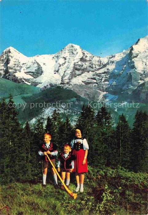 Alphorn Cor des Alpes-- Berner Oberland Trachtengruppe