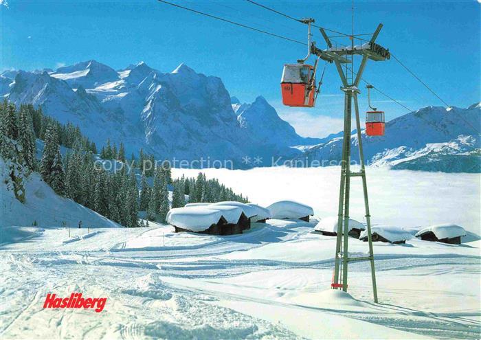 Seilbahn Cable-Car Telepherique Hasliberg Meiringen