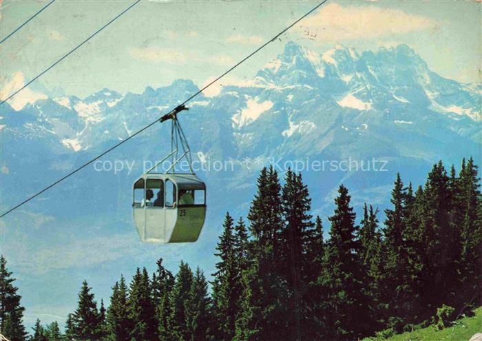 Seilbahn Cable-Car Telepherique Telecabine Leysin La Berneuse