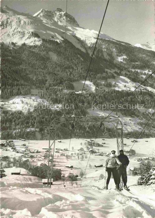 Skilift Schlepplift Remontees-Mecaniques Kloster Alpenroesli