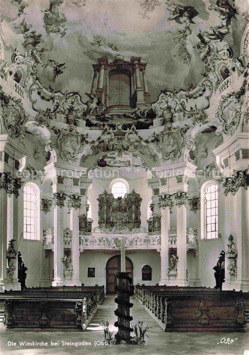 Orgel Kirchenorgel Organ Orgue Wallfahrtskirche Wies Schteingaden Obb.