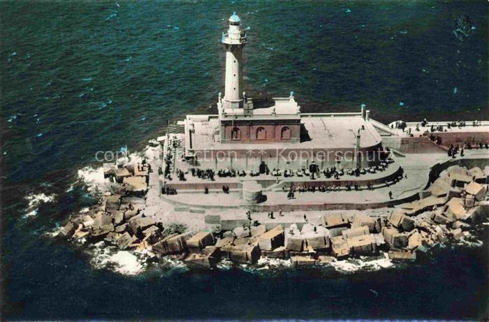 Leuchtturm Lighthouse Faro Phare-- Barcelona Rompeolas