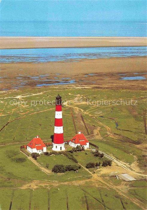 Leuchtturm Lighthouse Faro Phare-- Halbinsel Eiderstedt Westerhever