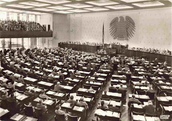 Politik Bonn Bundestagsdebatte