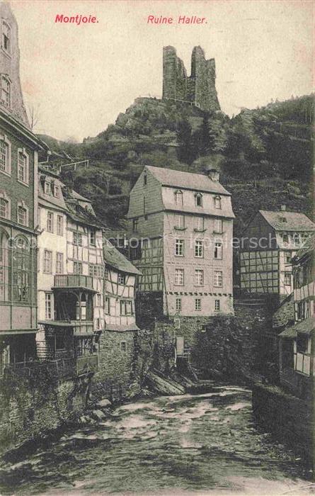 Montjoie Monschau Ruine Haller