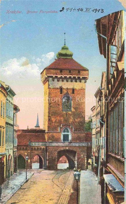 KRAKOW Krakau PL Brama Foryanska