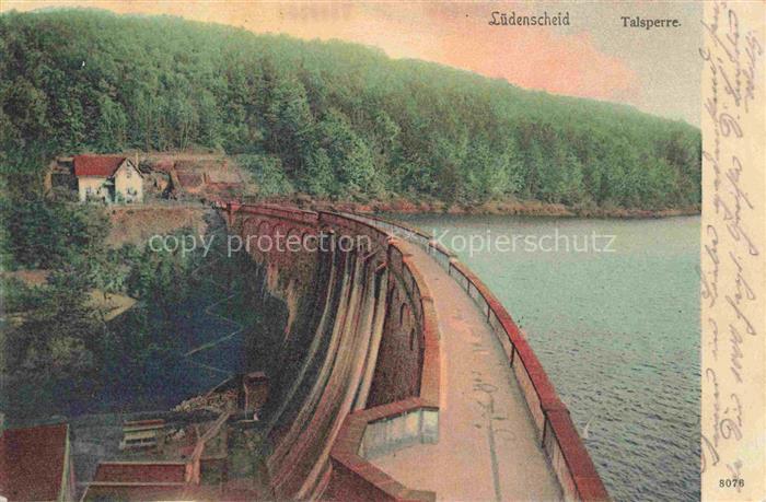 LueDENSCHEID NRW Talsperre