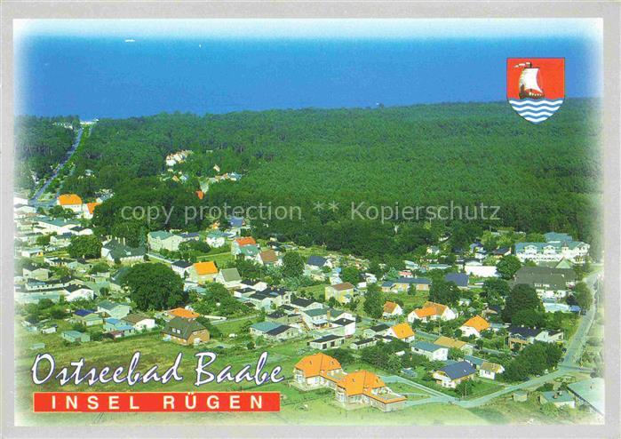 BAABE Ostseebad Ruegen Fliegeraufnahme