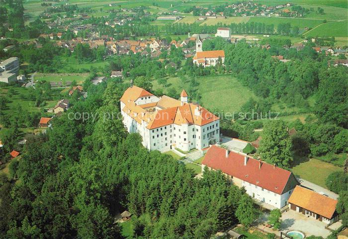 Ortenburg PAssAU Niederbayern Schloss Ortenburg Fliegeraufnahme