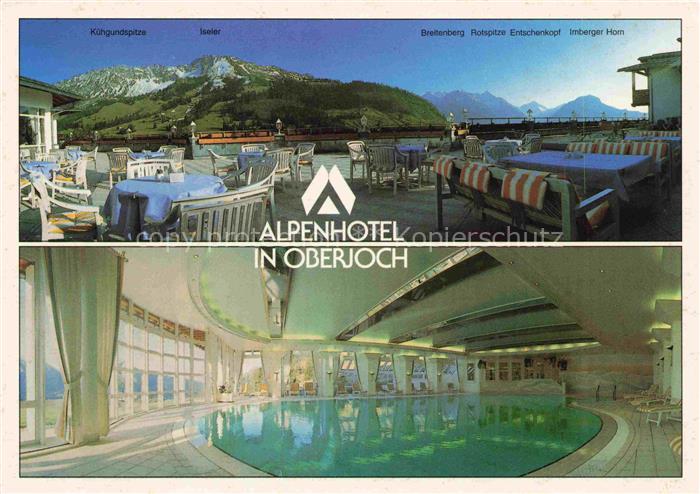 Oberjoch Bad Hindelang Alpenhotel und Alpenklinik Oberjoch Hallenbad
